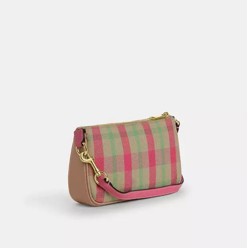 NWT!!! 😍👗♥️Coach Vibrant Nolita 19 With Plaid Print - Picture 2 of 6